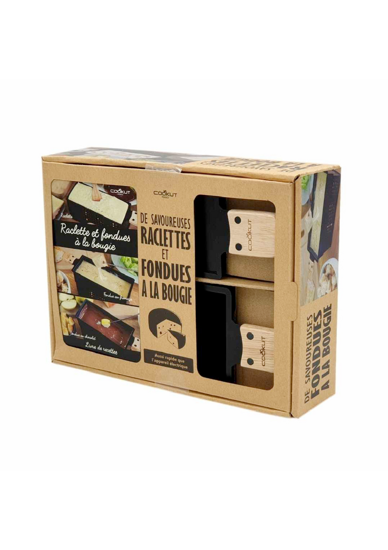 Coffret raclette fondue à la bougie