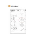 Couvercle pour Duo Magimix - Maison Habiague