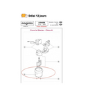 Cuve rouge 1,5 L le Glacier Magimix - Maison Habiague