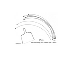 Fils de rechange 17 cm pour lyre à foie gras - Maison Habiague