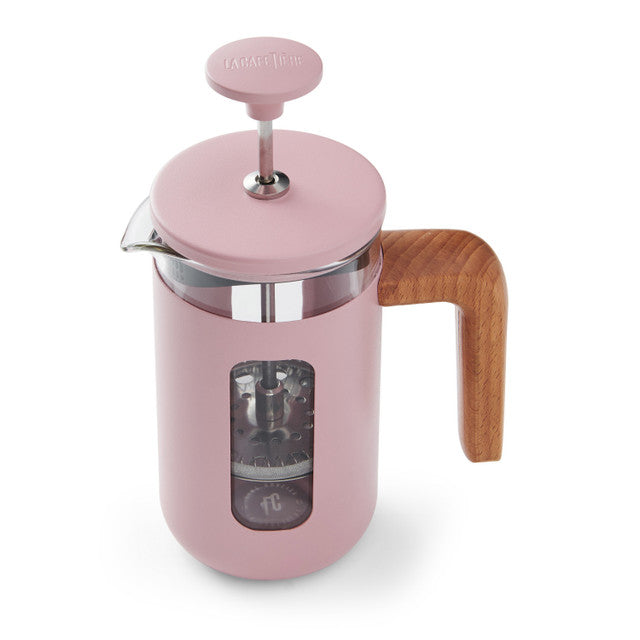  Extraction du Café avec la Cafetière PISA Pink – Méthode à Piston