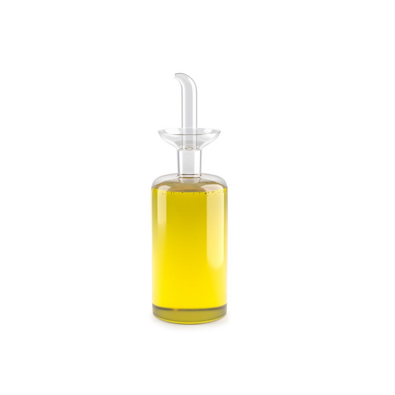Huileur Balvi 500 ml en verre borosilicate transparent avec bec verseur anti-goutte.