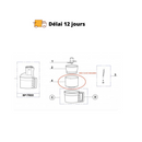 Midi cuve Magimix Robot Magimix 5200 XL - Maison Habiague