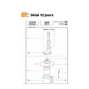 Mini cuve Magimix Robot pâtissier Magimix 6200 XL - Maison Habiague