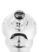 Moulin à Sel Peugeot Nancy, élégant mélangeur transparent pour assaisonnement précis.