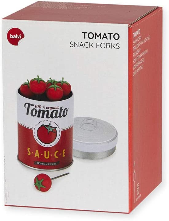 Pics Apéritif Tomato en forme de tomates, parfaits pour présenter des bouchées apéritives de manière originale et pratique.