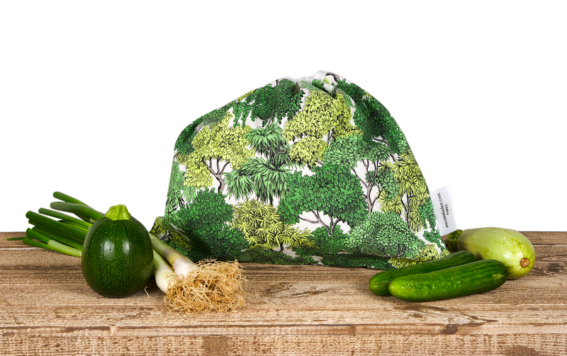 Sac à salade forêt verte - Maison Habiague