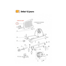 Paroi de coupe trancheuse T250 Magimix - Maison Habiague