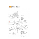 Racleur lame trancheuse T250 Magimix - Maison Habiague