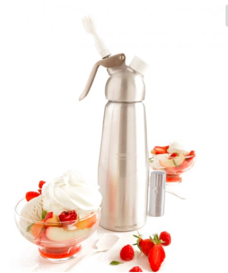 Siphon à Chantilly mousse chaude ou froide 0,50L - Maison Habiague