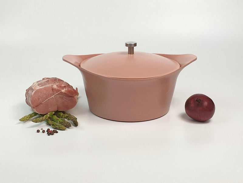 Cocotte rose 24cm - Maison Habiague