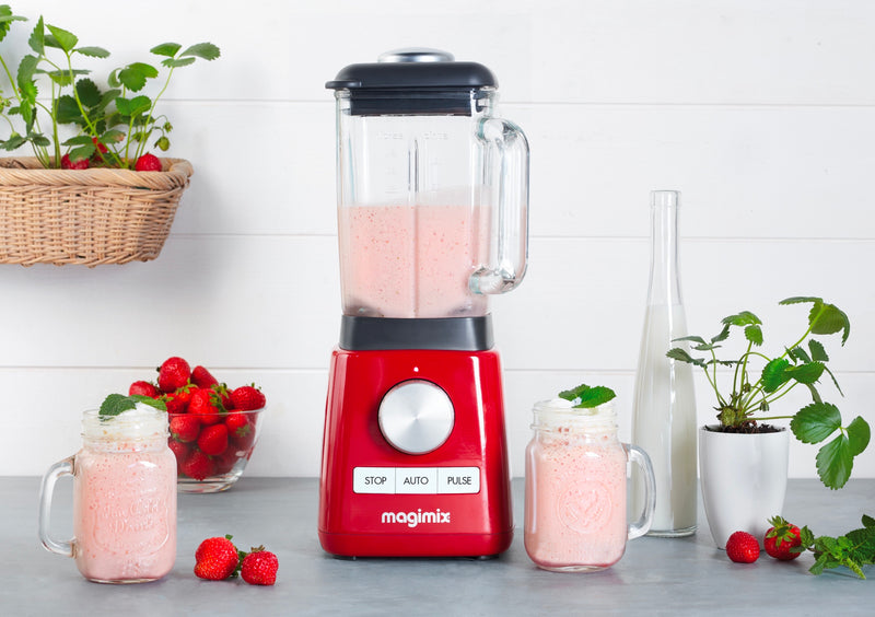 Power Blender Magimix rouge - Maison Habiague