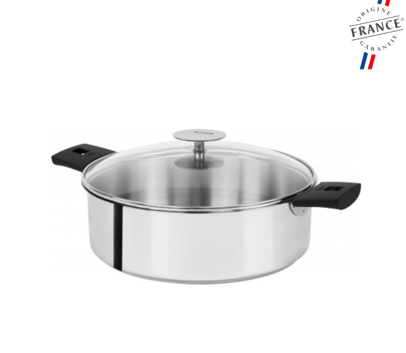 Sauteuse inox Mutine amovible - Maison Habiague