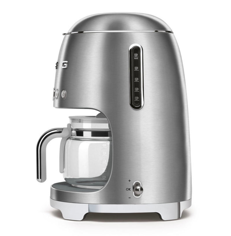 Cafetière filtre programmable chrome - Maison Habiague