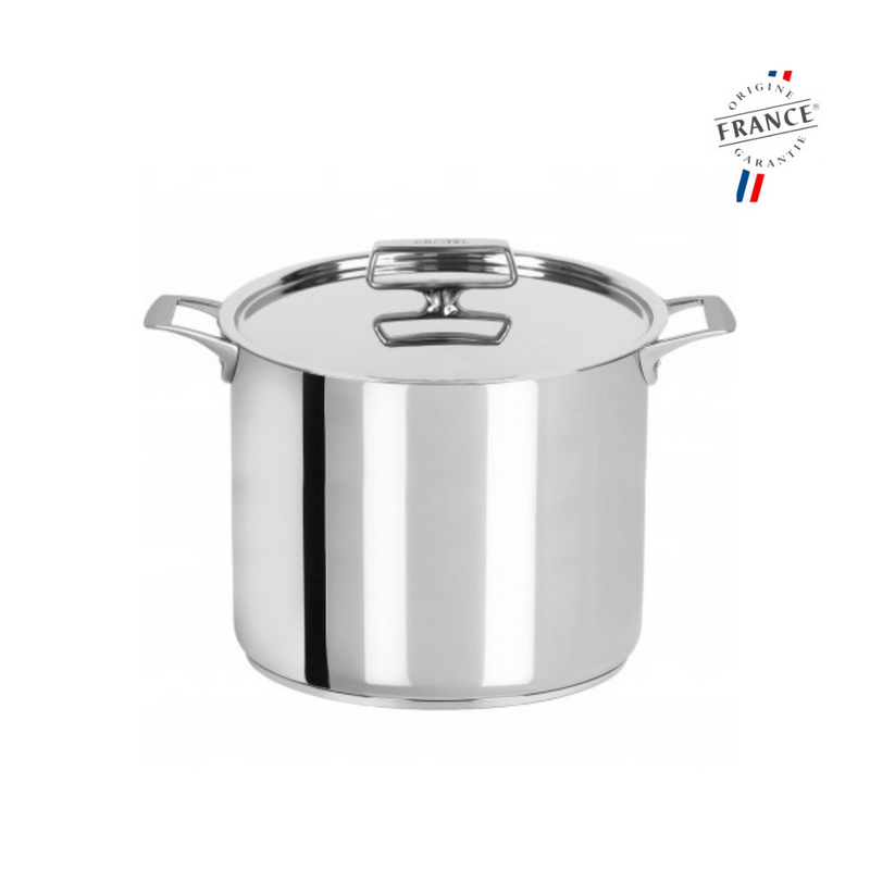 Marmite inox Castel'Pro + couvercle - Maison Habiague