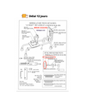 Roue à picot coupe légumes Rouet 4030CLR - Maison Habiague