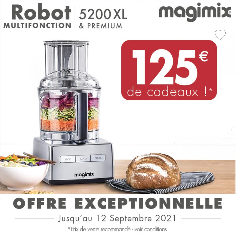 Robot Magimix 5200 XL Blanc - Maison Habiague