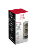 Réservoirs supplémentaires pour moulin Peugeot Maestro, interchangeables et lavables, permettant de varier les poivres et épices en toute simplicité.