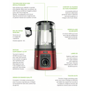 Blender Vacuum SV500S Kuving's argent - Maison Habiague