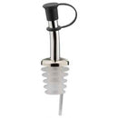 Bouchon verseur long à capuchon huile et vinaigre Inox&silicone - Maison Habiague