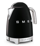 Bouilloire température réglable Smeg noir - Maison Habiague