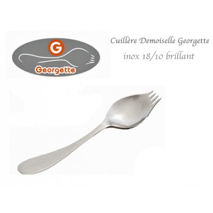 Cuillère Demoiselle Georgette inox 18/10 brillant - Maison Habiague