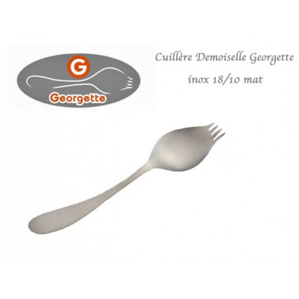 Cuillère Demoiselle Georgette inox 18/10 mat - Maison Habiague