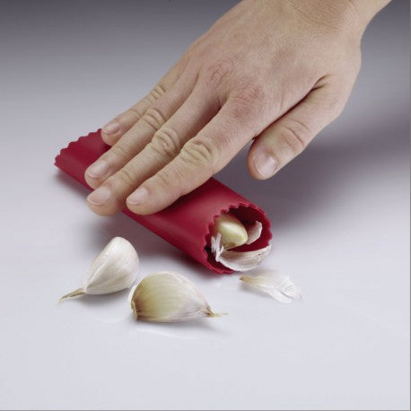 Éplucheur d'ail manuel en silicone