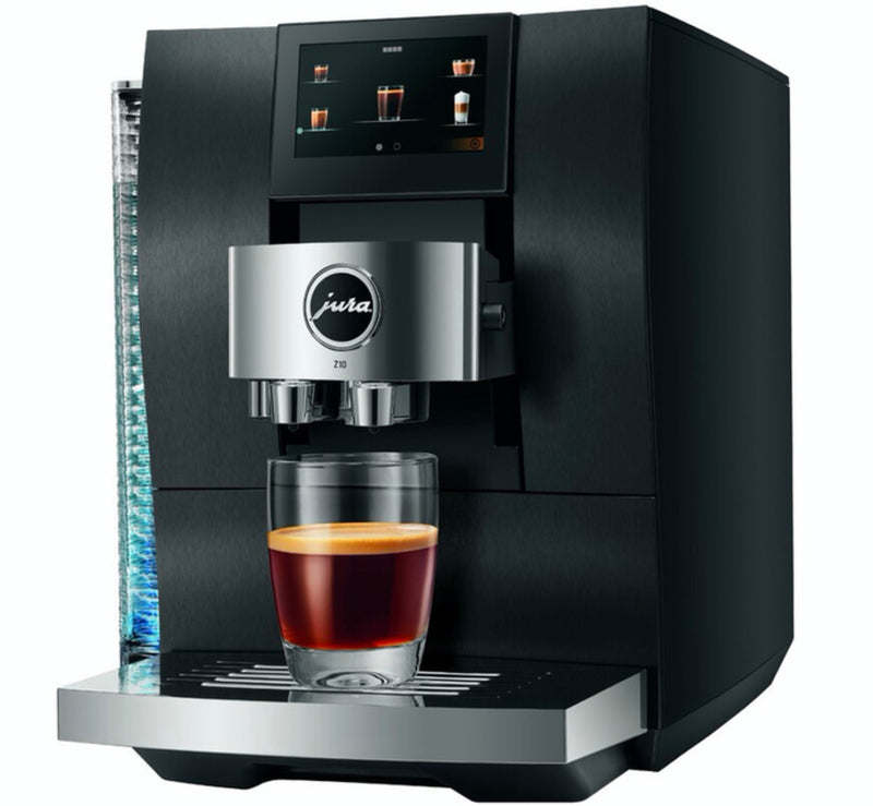 Expresso Broyeur JURA Z10 Aluminium Dark inox - Maison Habiague