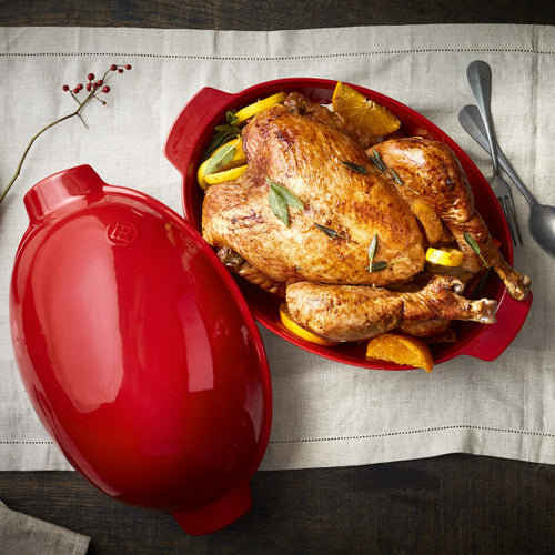 Brique à Poulet En Terre Cuite Vintage Anglaise - Made In England, Hauteur 24 Cm, Occasion
