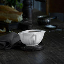 Saucière gras et maigre Porcelaine blanche Pillivuyt - Maison Habiague