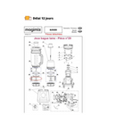 Jeux de bague lame pour blender Magimix - Maison Habiague