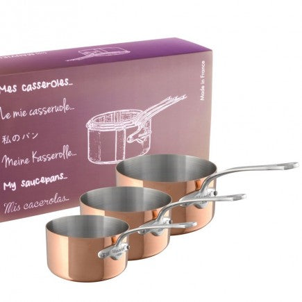 Lot 3 casseroles M150S M'héritage - Maison Habiague