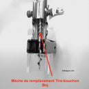 Mèche male pour tire-bouchon mural BOJ - Maison Habiague