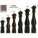 Moulin à poivre Paris U Select bois Chocolat - Maison Habiague