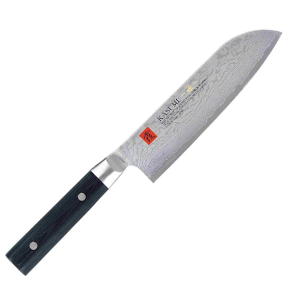 Couteau Santoku damas 18cm - Maison Habiague