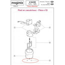 Pied pour le Glacier Magimix 1.5L - Maison Habiague
