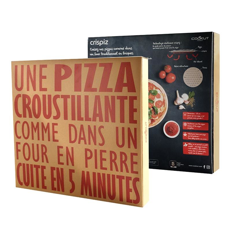 Pierre à pizza ronde 38cm - Maison Habiague