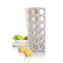 Plaque 12 raviolis ronds - Maison Habiague