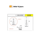 Gros poussoir et poussoir Magimix Cook Expert - Maison Habiague