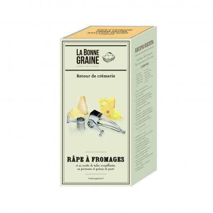 Râpe à fromage inox  2 tambours - Maison Habiague