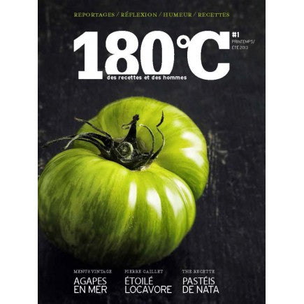 Revue culinaire 180°C N°1 Des recettes et des hommes - Maison Habiague