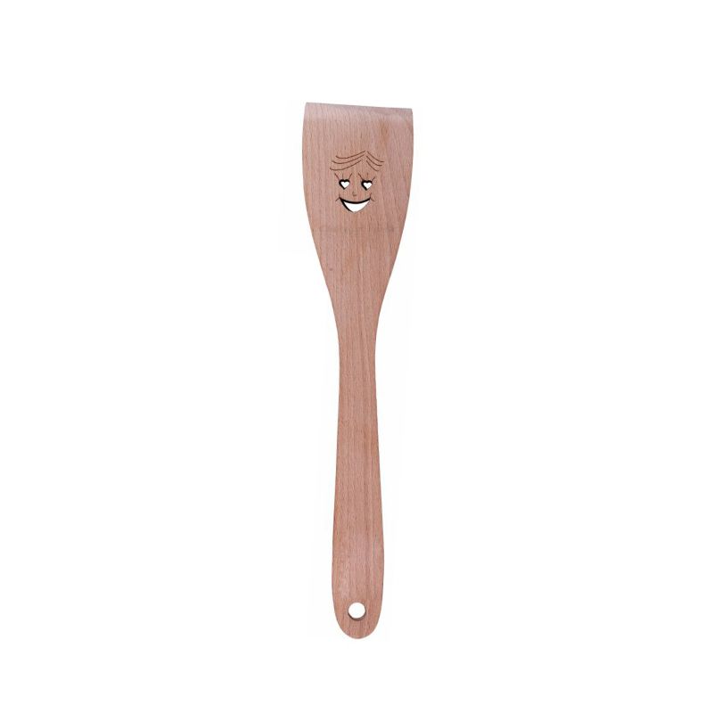 Spatule en bois - Smiley - Maison Habiague