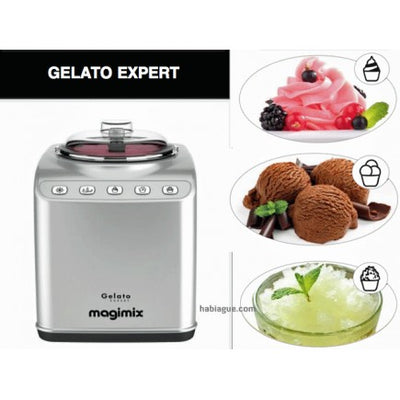 Magimix IJsmachine Turbine a Glace - Mat Chroom Magimix IJsmachine Turbine a Glace - Mat Chroom