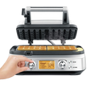 Gaufrier Pro Acier Sage – Technologie Waffle IQ™ pour des gaufres parfaites