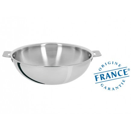 Wok inox Casteline amovible - Maison Habiague